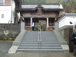 宿泊した岩元寺