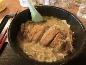 高知名物「みそかつラーメン」