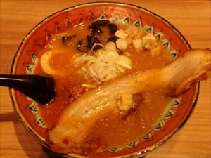 弟子屈ラーメンの チャーシューミソラーメン 美味！