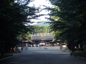 早朝の北海道神宮 