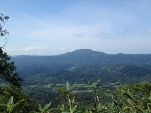 パンケ山がくっきり見える