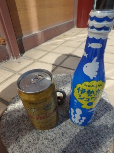 日本酒ハイボールが 不思議な味だった