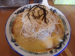 おいしかったネギ味噌ラーメン