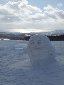 可愛い雪像