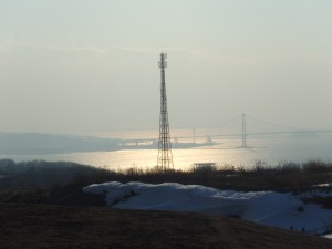 白鳥湾と白鳥大橋