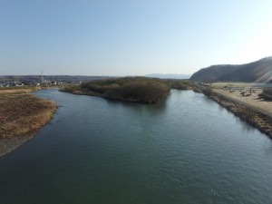 きれいな静内川