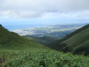 雲が出てきた 下界は良く晴れている