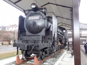 迫力の蒸気機関車
