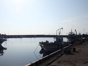 静かな漁港