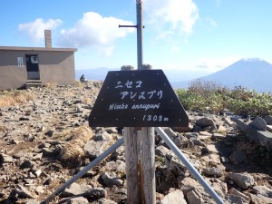 ニセコアンヌプリ山頂 1308m