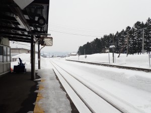 きれいに除雪されている