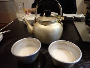 薬缶でいただく