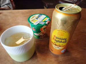 ハイボールで一杯