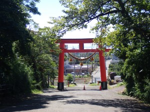 鳥居がいい色