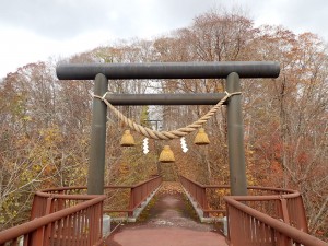 立派な鳥居に感動