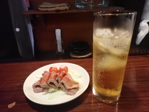 ハイボールがうまい