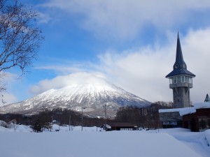 きれいな羊蹄山