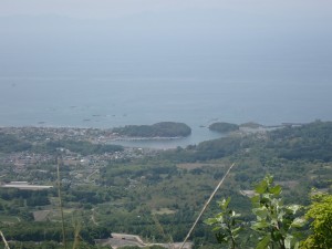いい景色の有珠湾