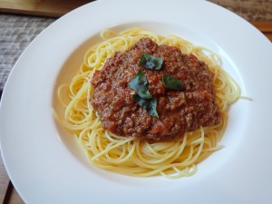 ミートソースが美味