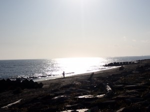 夕日がいいですね