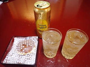 風呂上がりの一杯