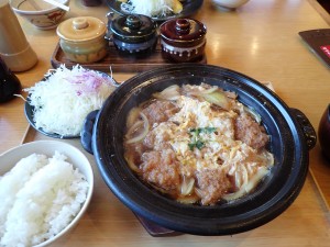 カツとじがうまい