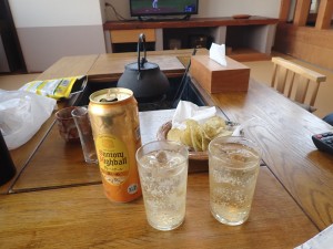 ハイボールがうまい