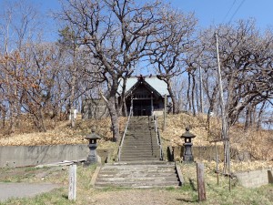 階段を登る