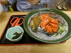 蟹が美味