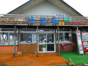 雨のため空いていた
